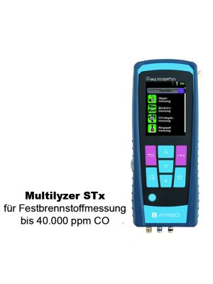 Afriso Multilyzer STx für Festbrennstoffmessung