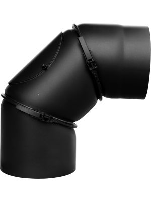 Rauchrohrbogen mit Schnellverschluss