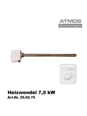 Heizpatrone 7,5 kW mit Thermostat