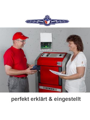 Kessel Einstell und Inbetriebnahme durch Werkskundendienst