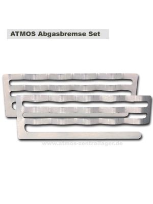 Atmos Abgasbremsen Set für Holzvergaser