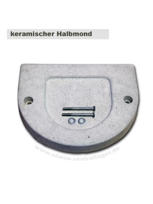 keramische Halbmond Türblende für ATMOS Heizkessel