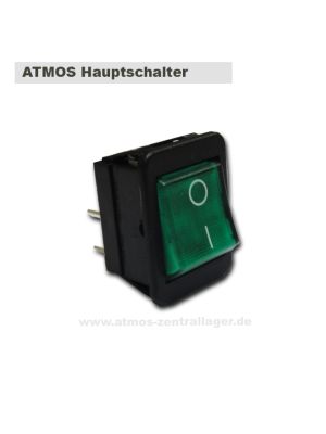 ATMOS Hauptschalter grün - S0091