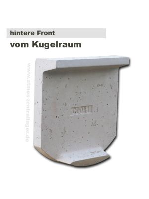 hintere Front für Kugelraumkeramik 