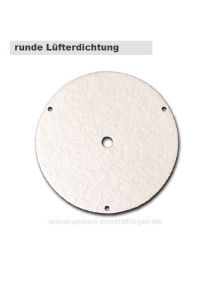 Lüfterdichtung zwischen Motor und Platte