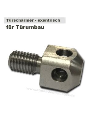 Türscharnier exentrisch gebohrt