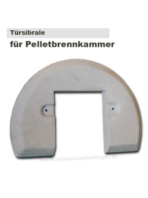 Türisolierung mit Ausschnitt für Pelletbrenner 