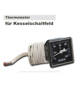 Thermometer im Kesselschaltfeld