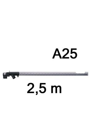 ATMOS Förderschnecke DA2500 für A25 Pelletbrenner – 2,5 m – Kunststoffrohr