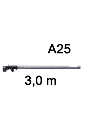 ATMOS Förderschnecke DA3000 für A25 Pelletbrenner – 3,0 m – Kunststoffrohr