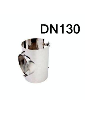 Partikelabscheider- Sattelstück DN130