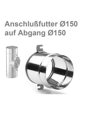 Schiedel Anschlussfutter Ø150 auf Ø150