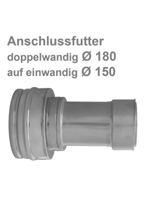 Schiedel - ICS Anschlussfutter 180 auf 150