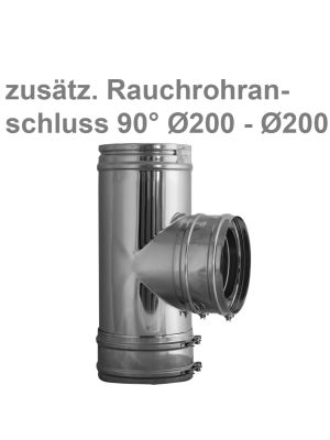 zusätzlicher Rauchrohranschluss