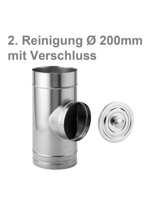 Schiedel - obere Reinigung Ø200mm