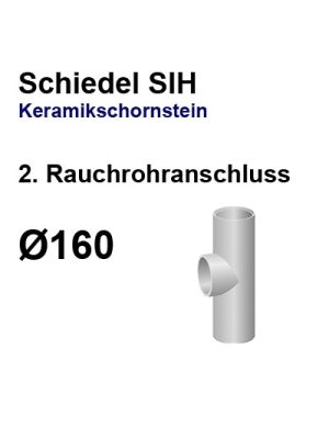 Schiedel SIH zusätzliches Rauchrohranschluss-Paket  Ø160