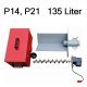 automatische Ascheaustragung 135 L für P14, P21