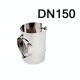 Partikelabscheider- Sattelstück DN150
