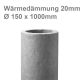Wärmedämmung Ø150