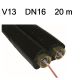 WIP-Flex-Twin V13  DN16 x 20 m